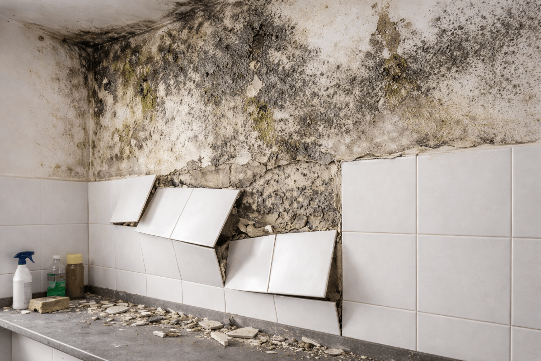 牆面發霉、磁磚隆起好困擾？室內設計與裝修防潮攻略公開